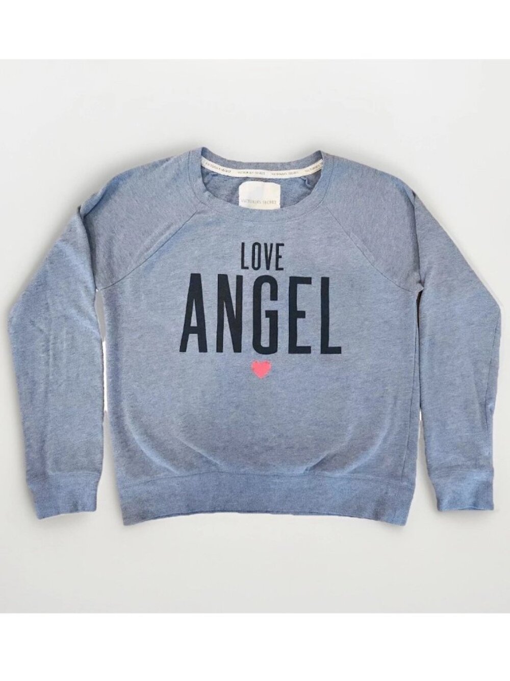 Y2K Victoria’s Secret Women’s Angel Blue Pullover Sweatshirt Size S